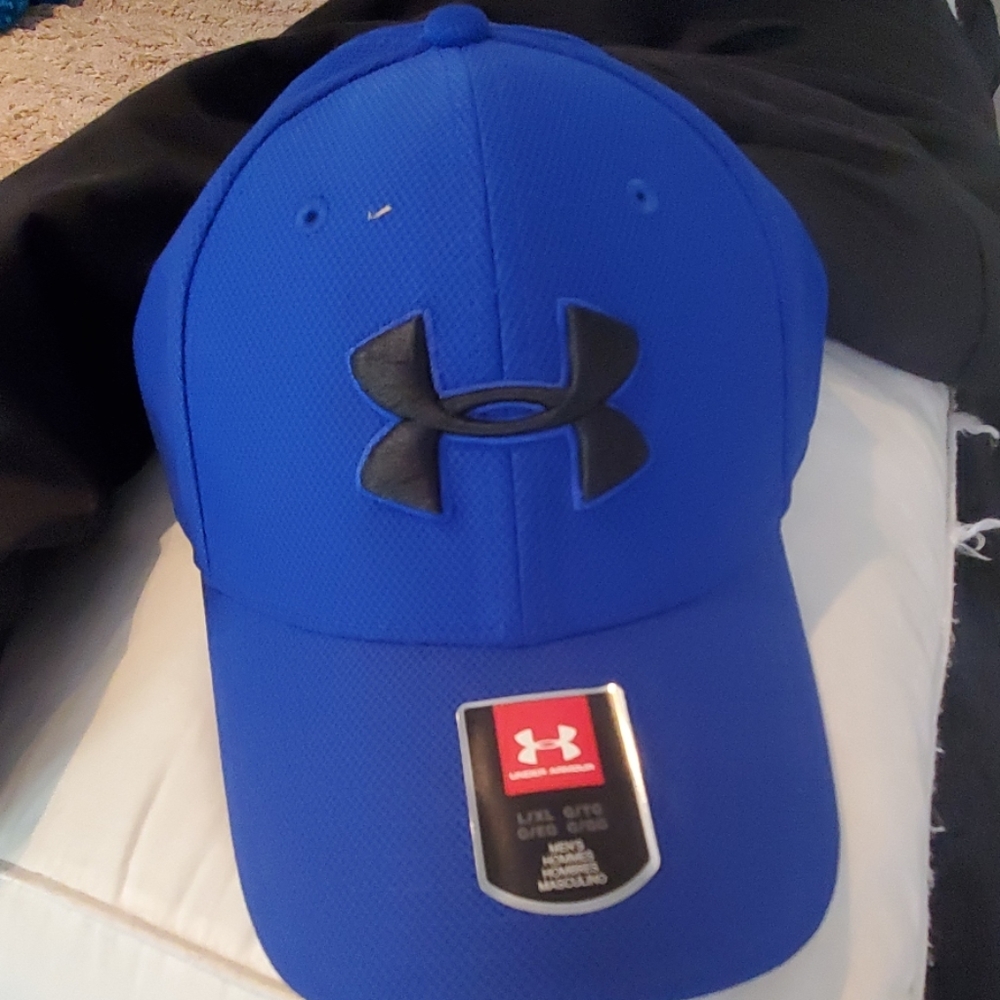 Under armour royal blue L/XL hat